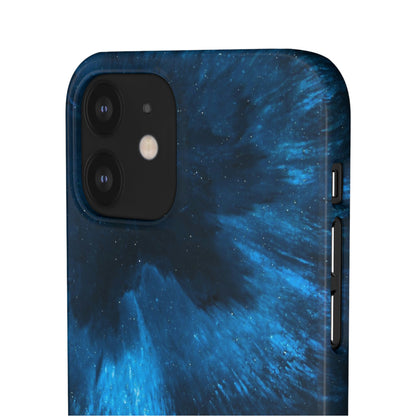 Deep Space Ink Art iPhone Case (Slim) Phone Case