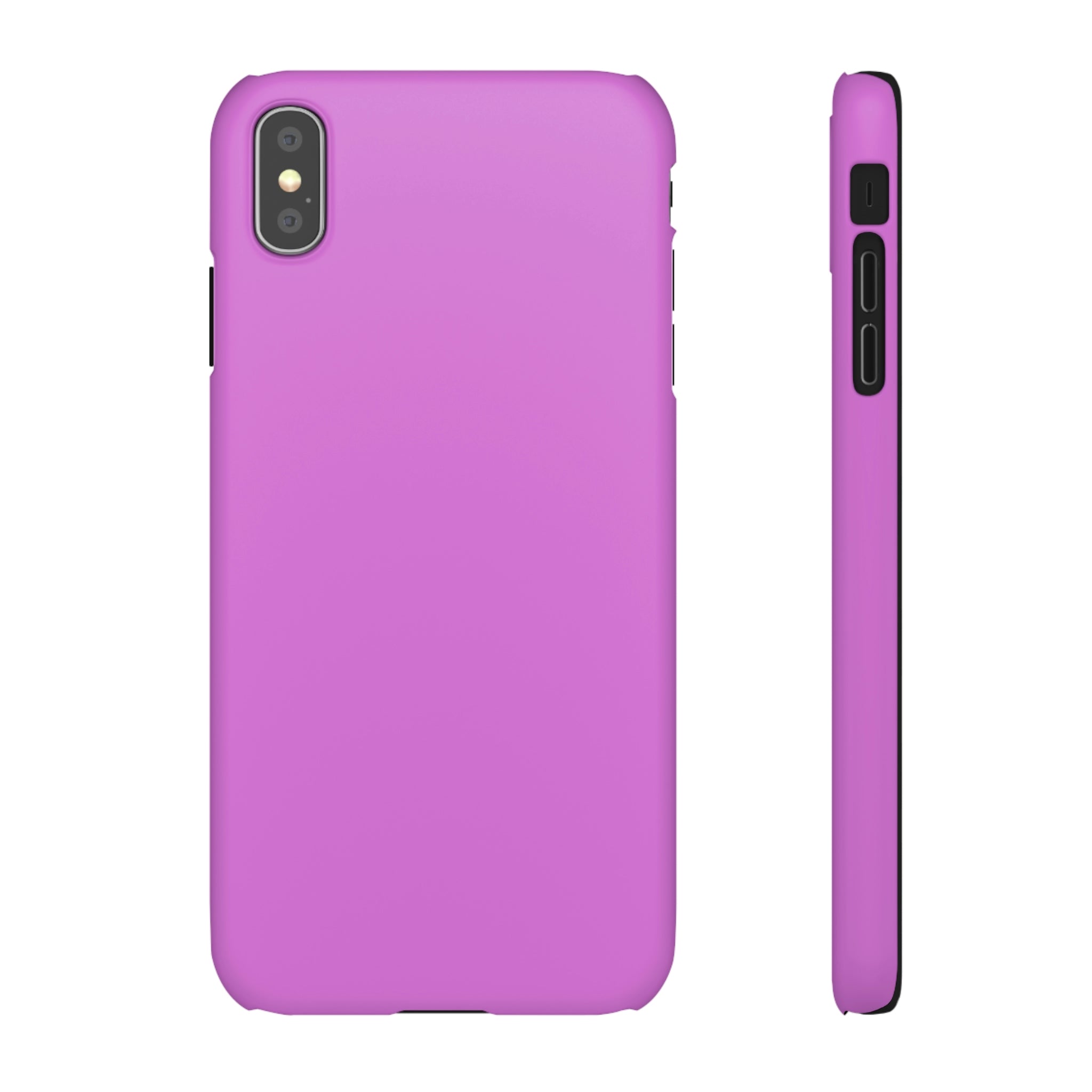 French Mauve iPhone Case (Slim) iPhone XS MAX Matte Phone Case