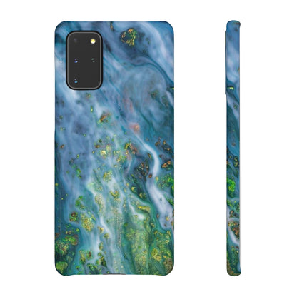 Forest Mist Ink Art Android Case (Slim) Samsung Galaxy S20+ Glossy Phone Case