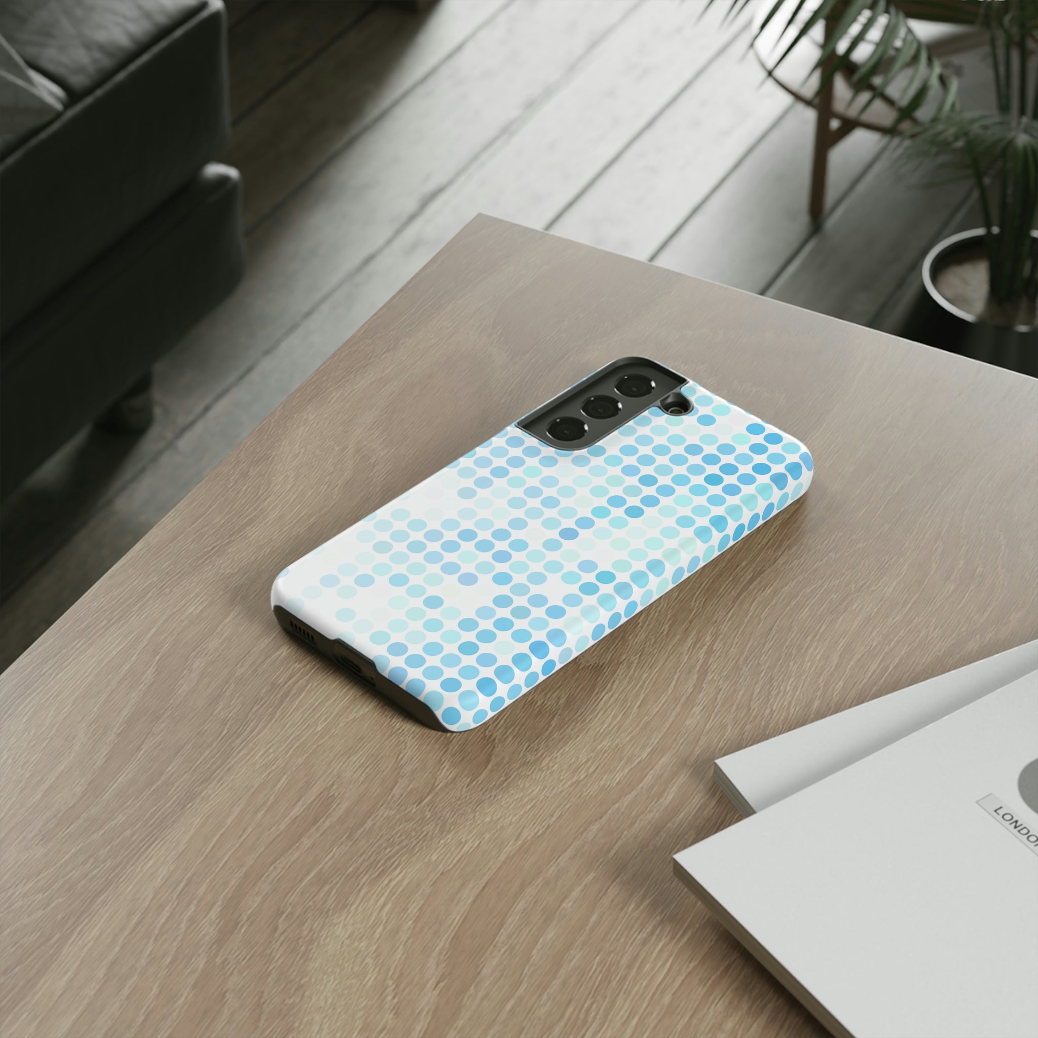 Blue Pixels Android Case (Protective) Phone Case