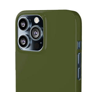 Army Green iPhone Case (Slim) Phone Case