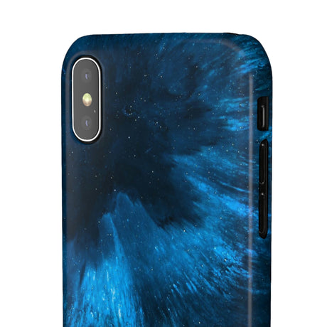 Deep Space Ink Art iPhone Case (Slim) Phone Case