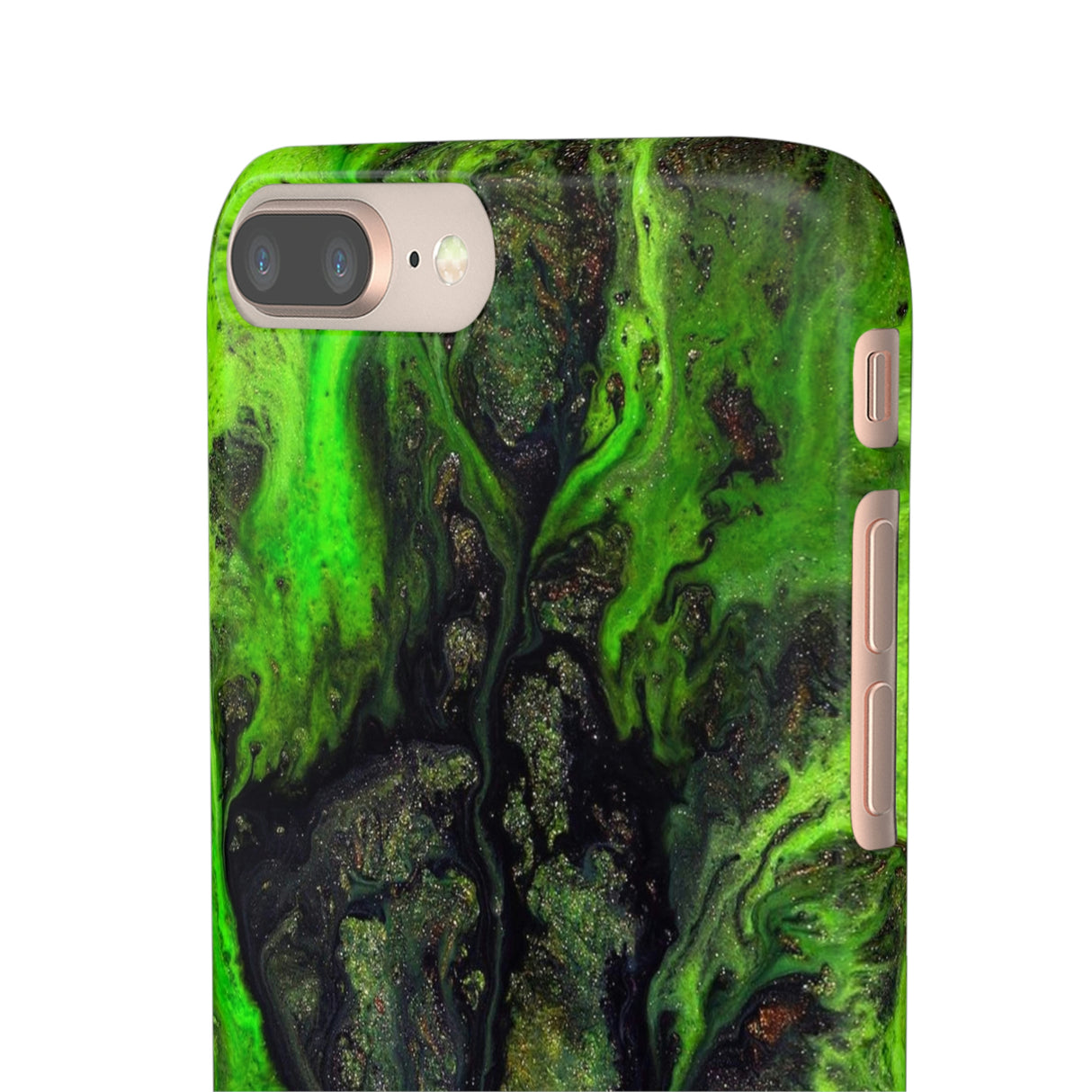 Toxic Ink Art iPhone Case (Slim) Phone Case