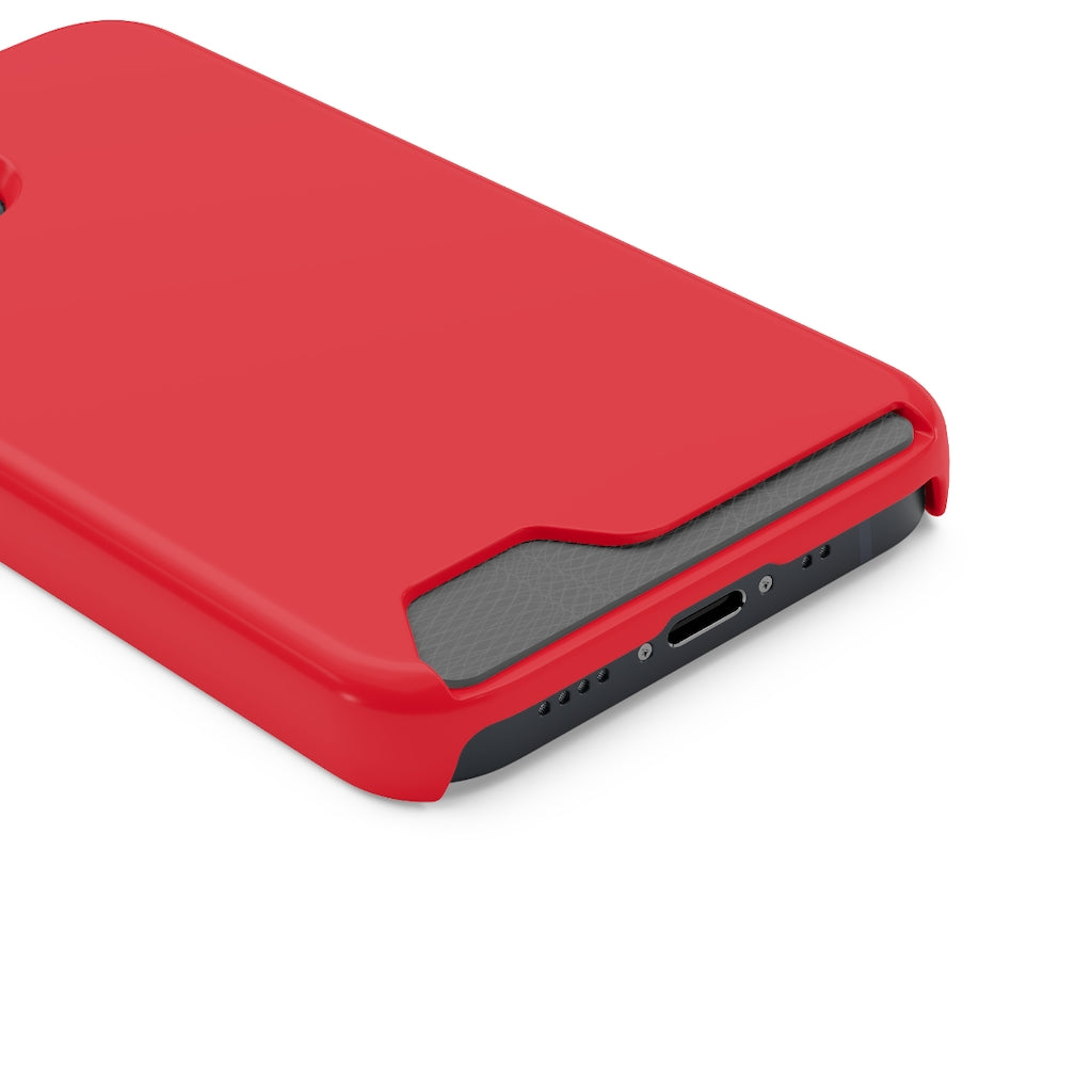 Cadmium Red iPhone Case (Card) Phone Case