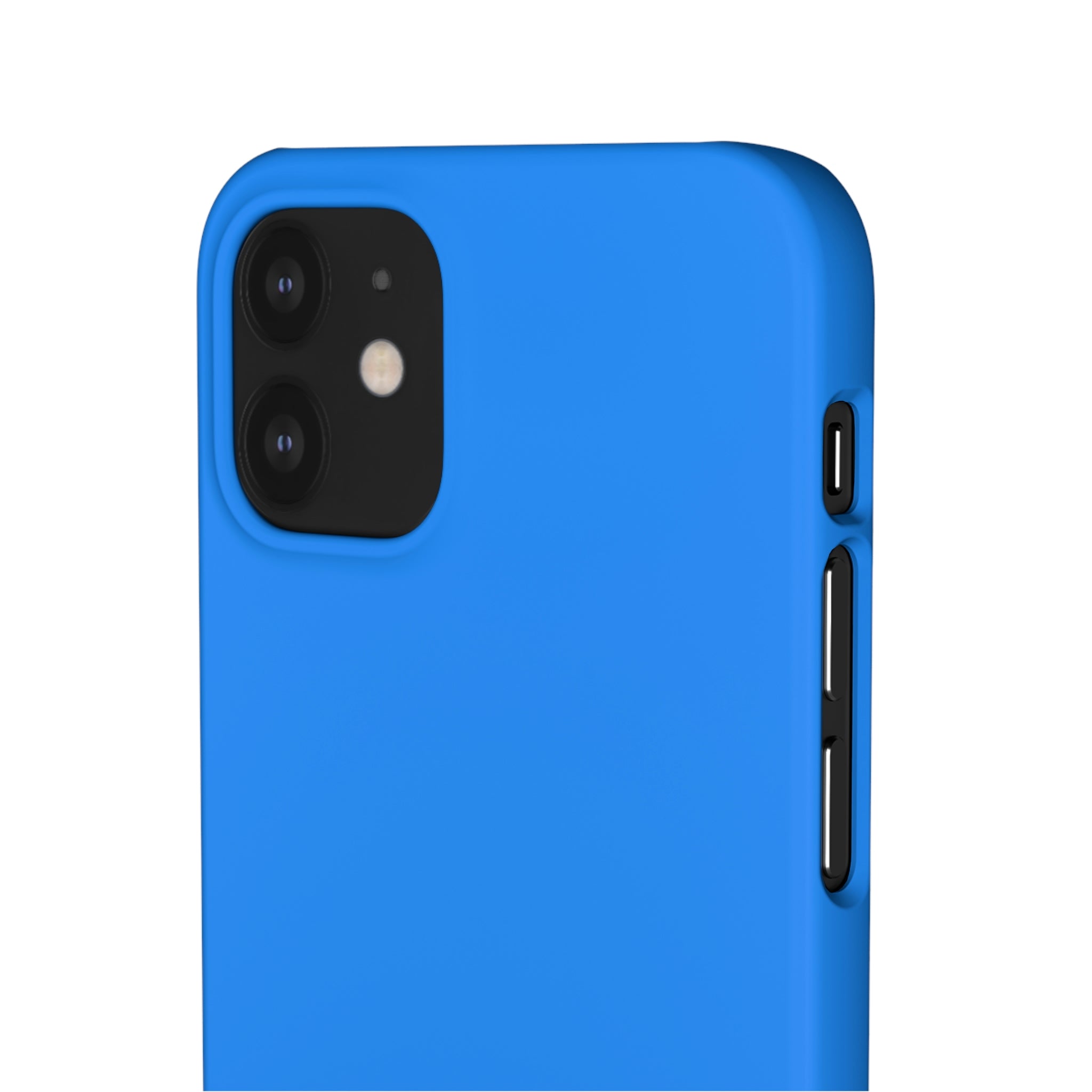 Dodger Blue iPhone Case (Slim) Phone Case