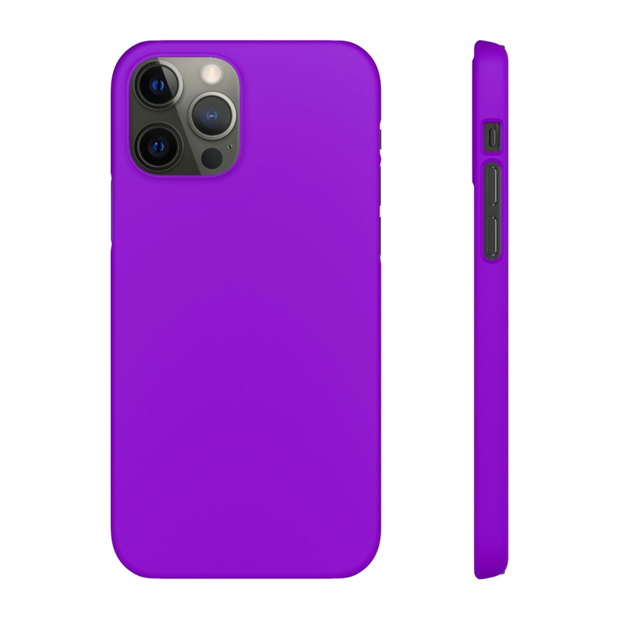 Dark Violet iPhone Case (Slim) iPhone 12 Pro Matte Phone Case