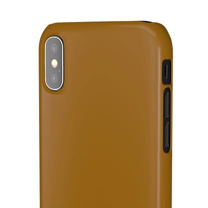 Golden Brown iPhone Case (Slim) Phone Case