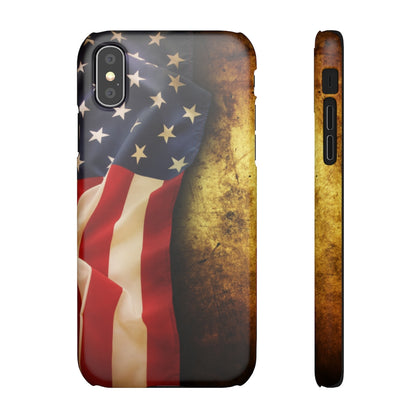 Close up of American flag Samsung/iPhone (Slim) Phone Case