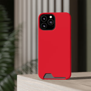 Cadmium Red iPhone Case (Card) Phone Case