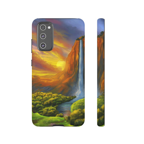 Fantasy Waterfall Android Case (Protective) Samsung Galaxy S20 FE Matte Phone Case