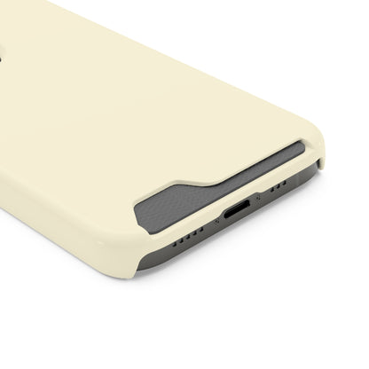 Cornsilk iPhone Case (Card) Phone Case