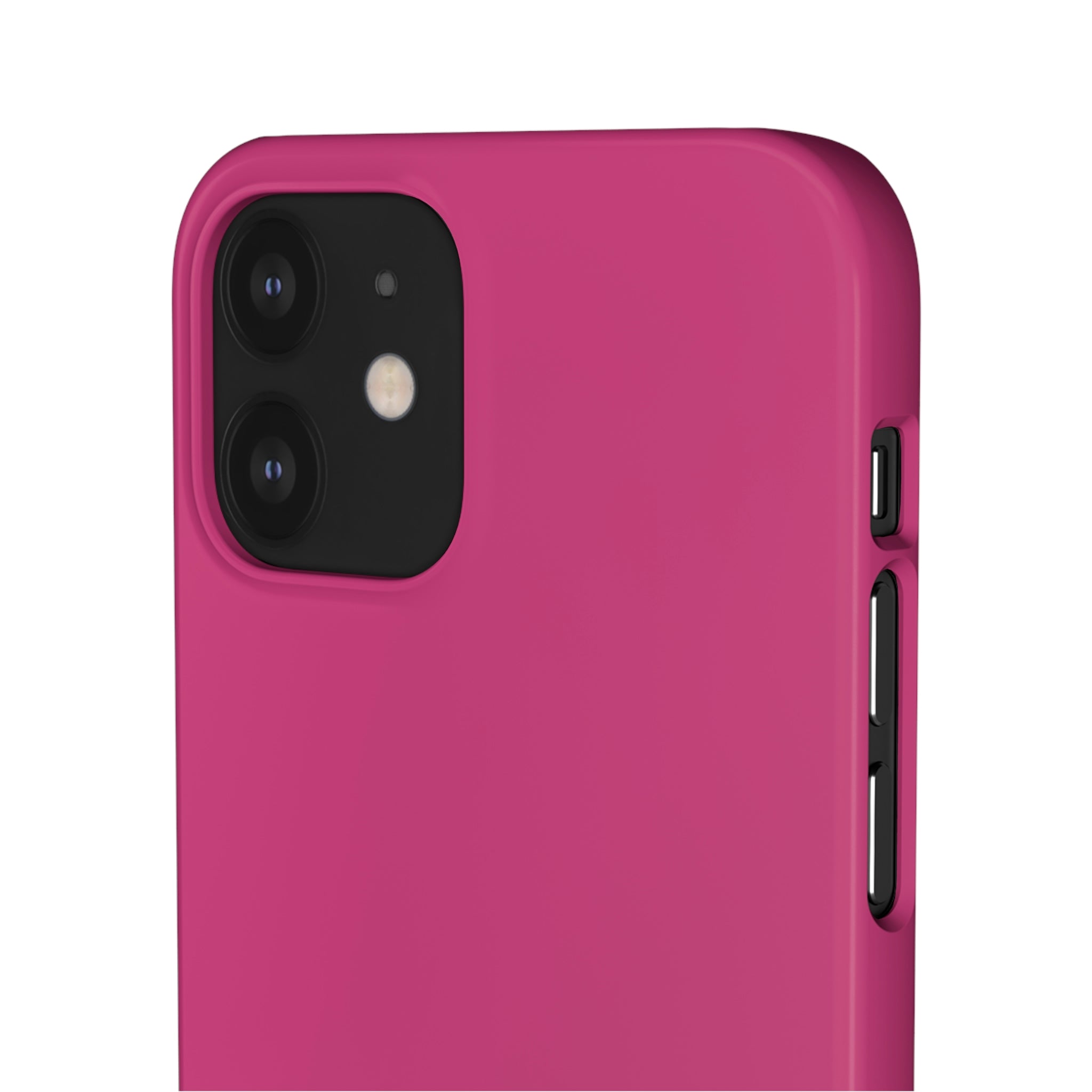 Fuchsia Purple iPhone Case (Slim) Phone Case