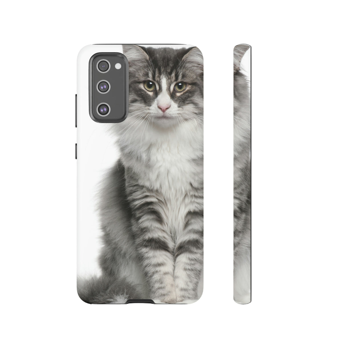 Forest Cat Android Case (Protective) Samsung Galaxy S20 FE Matte Phone Case