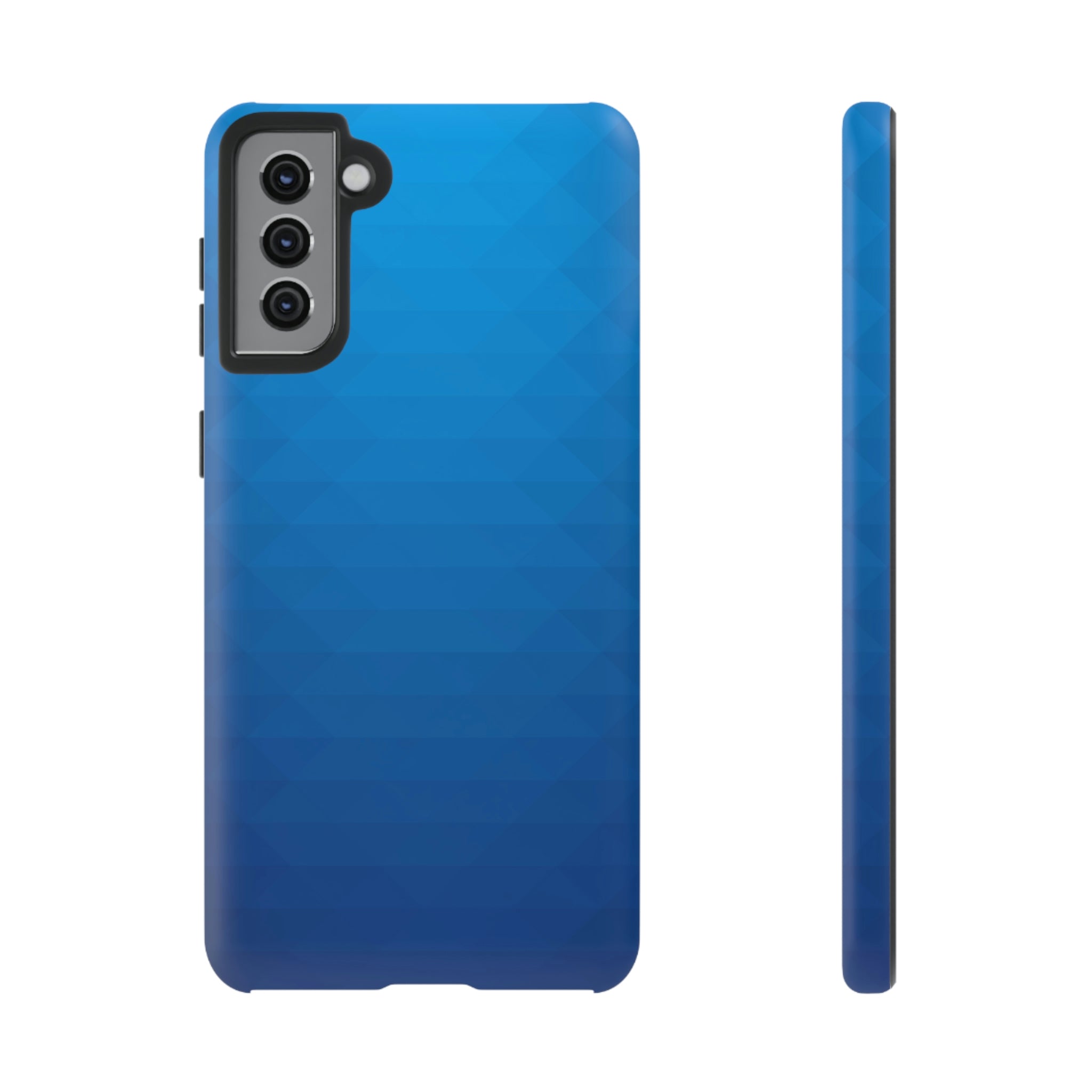 Gradient Blue Android Case (Protective) Samsung Galaxy S21 Plus Matte Phone Case