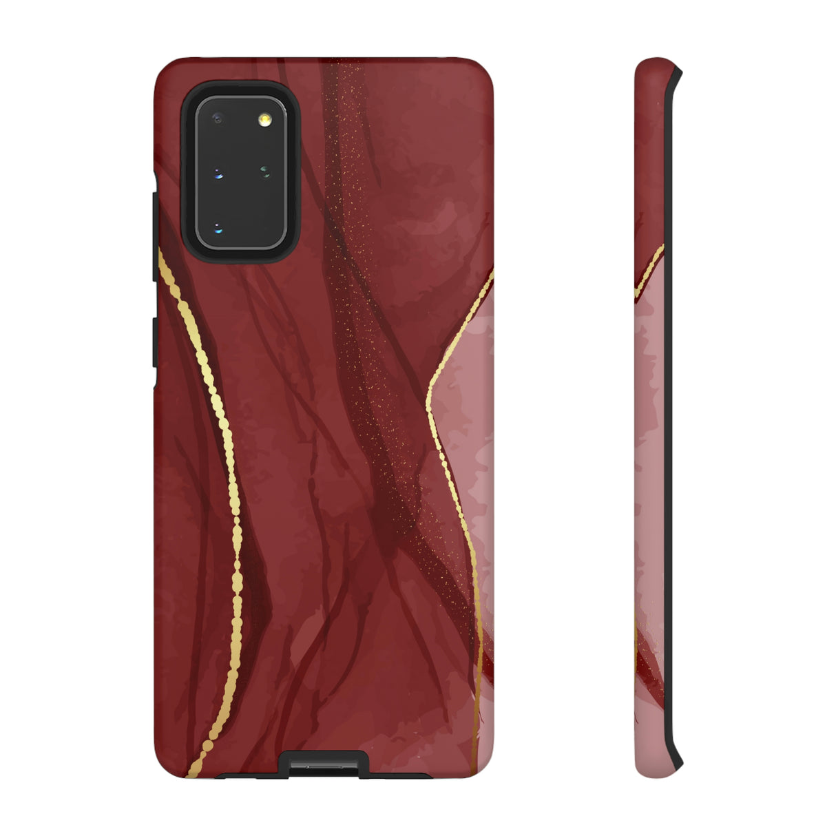 Dark Red Android Case (Protective) Samsung Galaxy S20+ Matte Phone Case