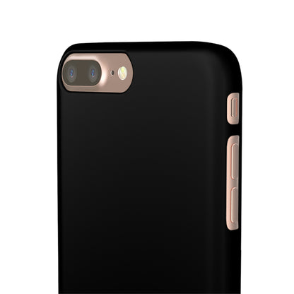 Black iPhone Case (Slim) Phone Case