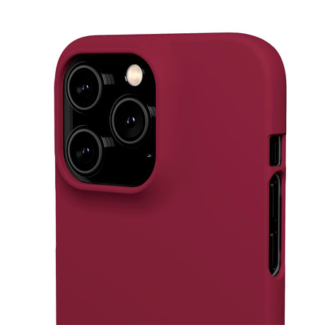 Claret Red iPhone Case (Slim) Phone Case