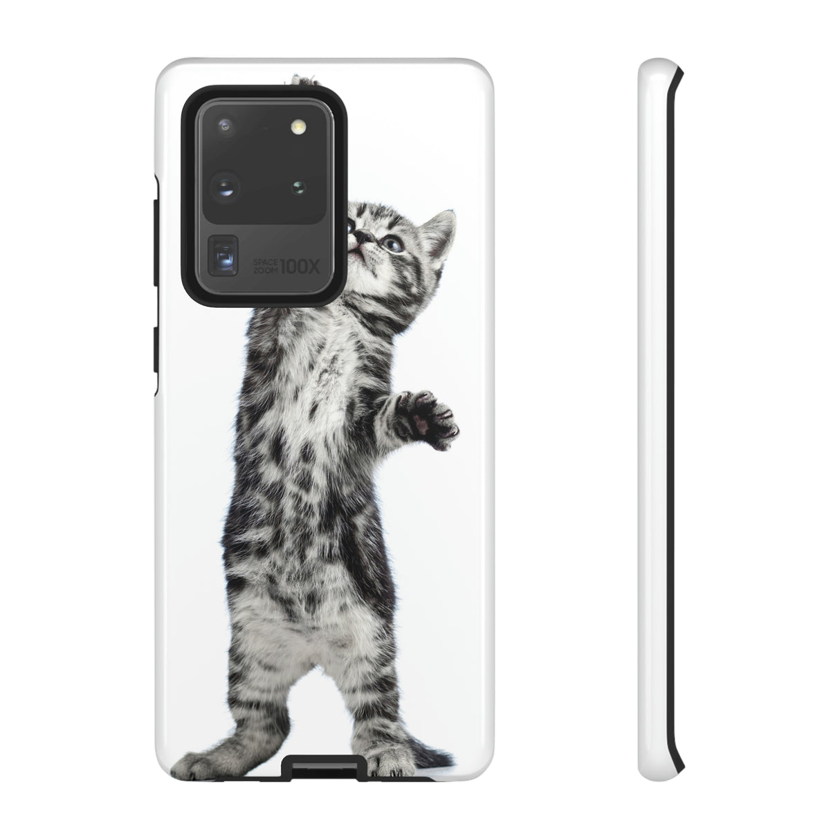 Playful Kitten Android Case (Protective) Samsung Galaxy S20 Ultra Glossy Phone Case