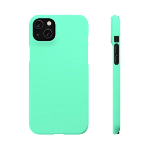 Aquamarine iPhone Case (Slim) iPhone 14 Plus Matte Phone Case