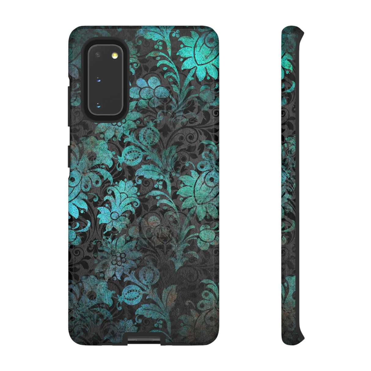 Shse Gothic Flower Samsung Case (Protective) Samsung Galaxy S20 Glossy Phone Case