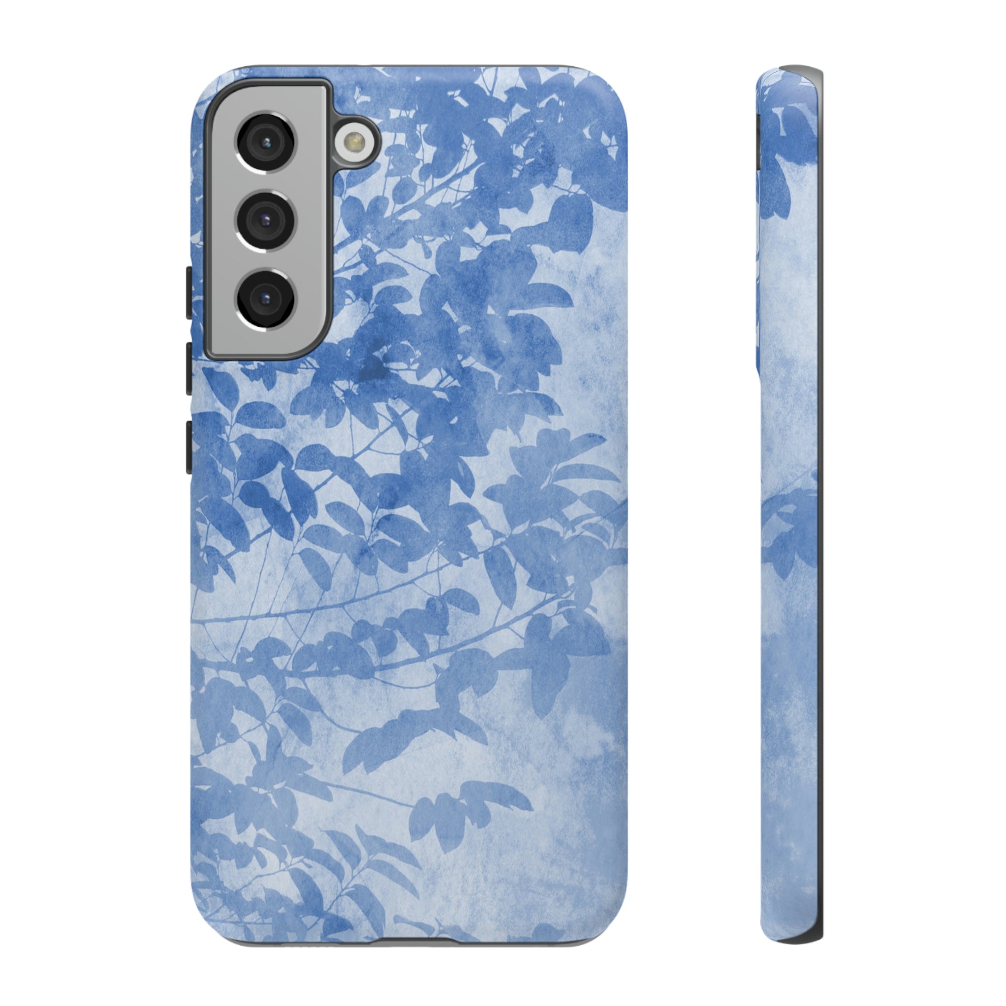 Blue Artistic Android Case (Protective) Samsung Galaxy S22 Plus Matte Phone Case