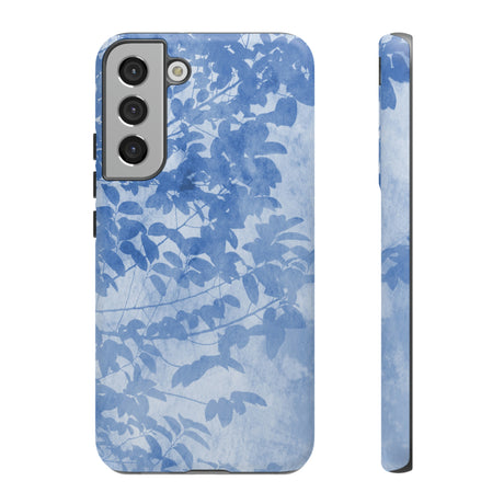 Blue Artistic Android Case (Protective) Samsung Galaxy S22 Plus Matte Phone Case