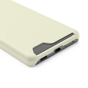 Beige Android Case (Card) Phone Case