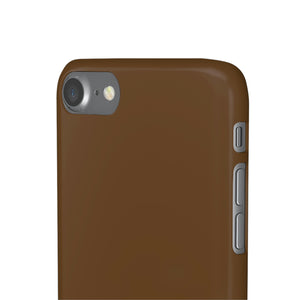 Dark Brown iPhone Case (Slim) Phone Case