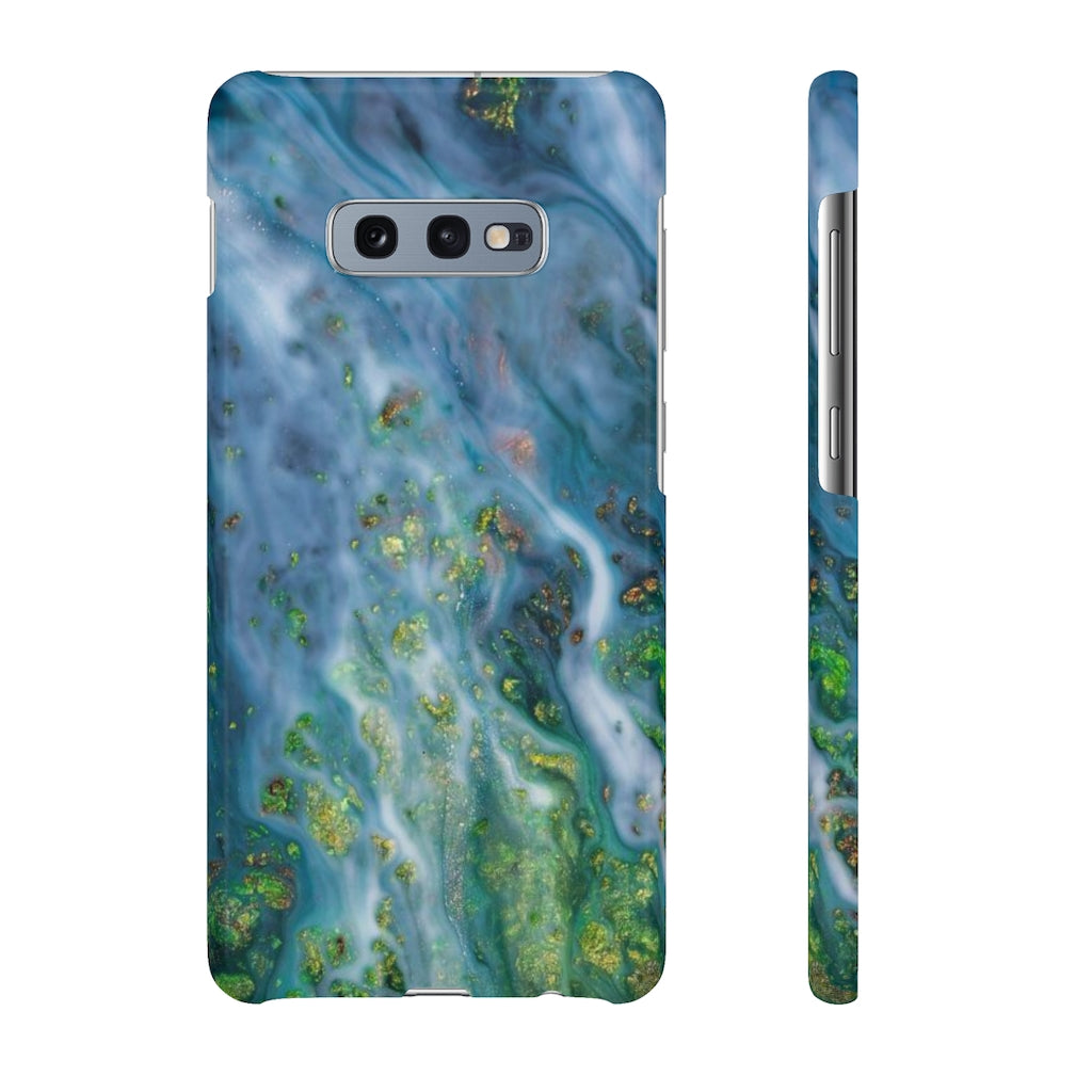 Forest Mist Ink Art Android Case (Slim) Samsung Galaxy S10E Glossy Phone Case