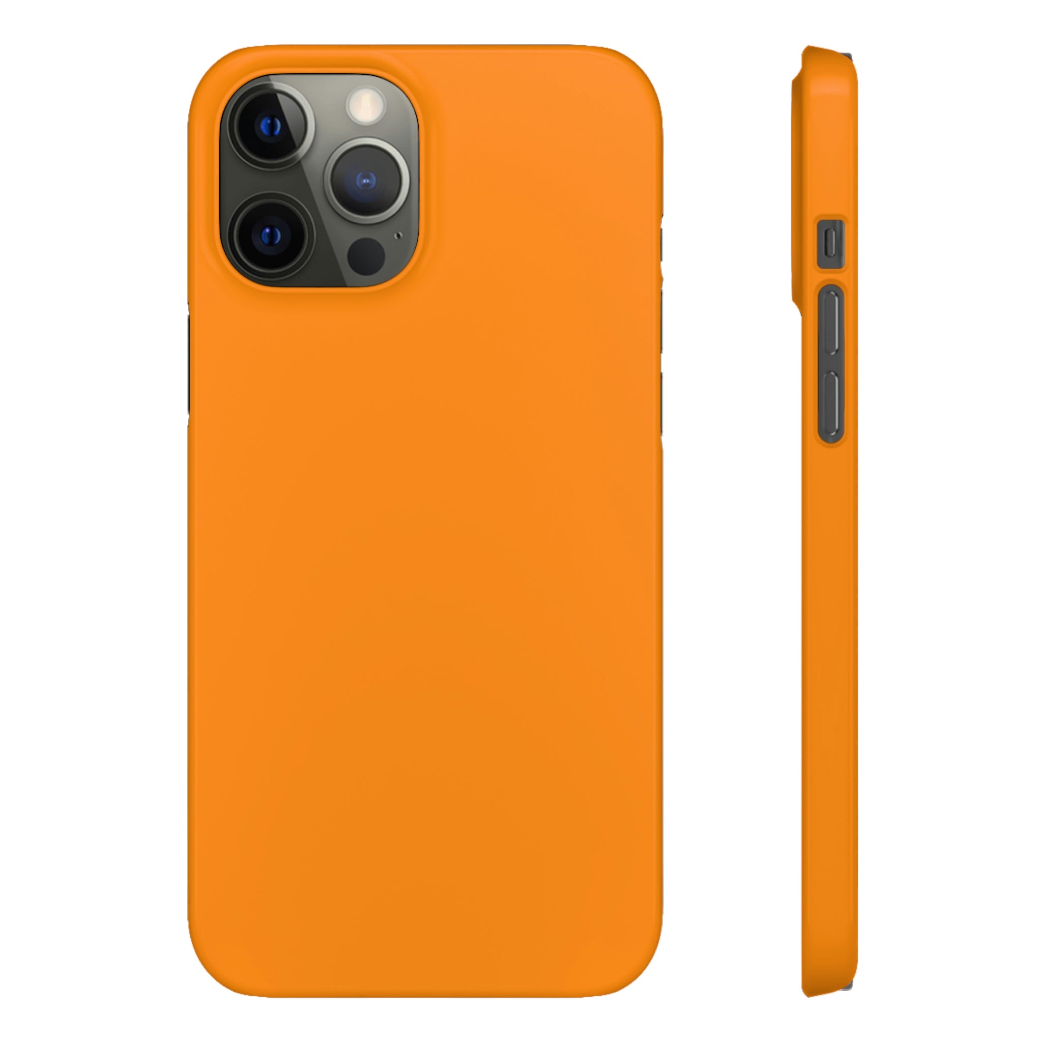 Dark Orange iPhone Case (Slim) iPhone 12 Pro Max Glossy Phone Case