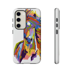 Horse Abstract Art Android Case (Protective) Samsung Galaxy S23 Matte Phone Case