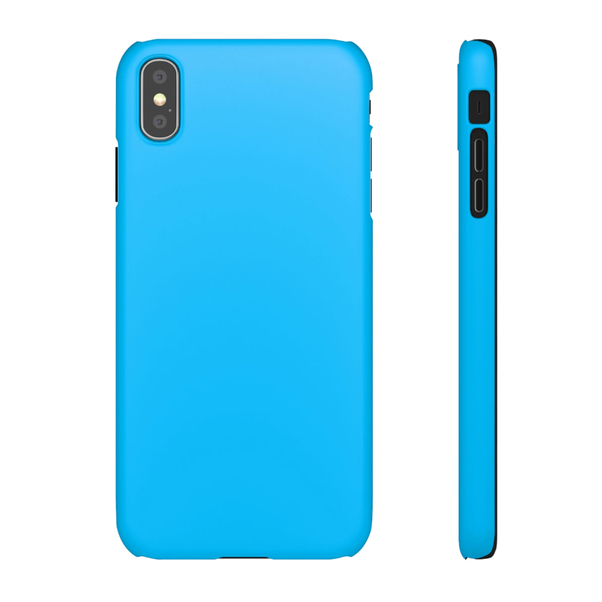 Deep Sky Blue iPhone Case (Slim) iPhone XS MAX Matte Phone Case