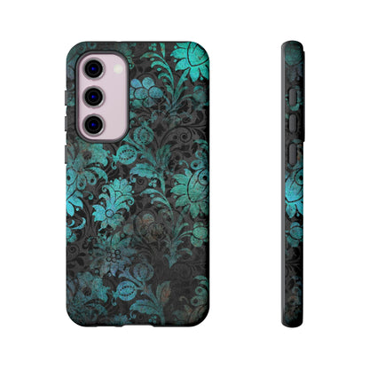 Shse Gothic Flower Samsung Case (Protective) Samsung Galaxy S23 Plus Matte Phone Case