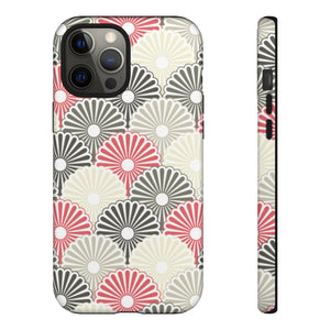 Japanese Flower Pattern iPhone Case (Protective) iPhone 12 Pro Max Matte Phone Case