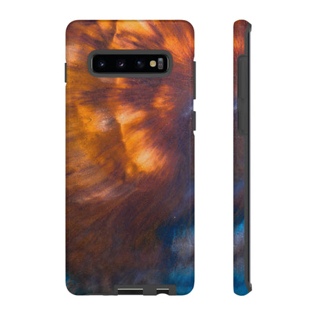 Solar Flare Ink Art Android Case (Protective) Samsung Galaxy S10 Plus Glossy Phone Case