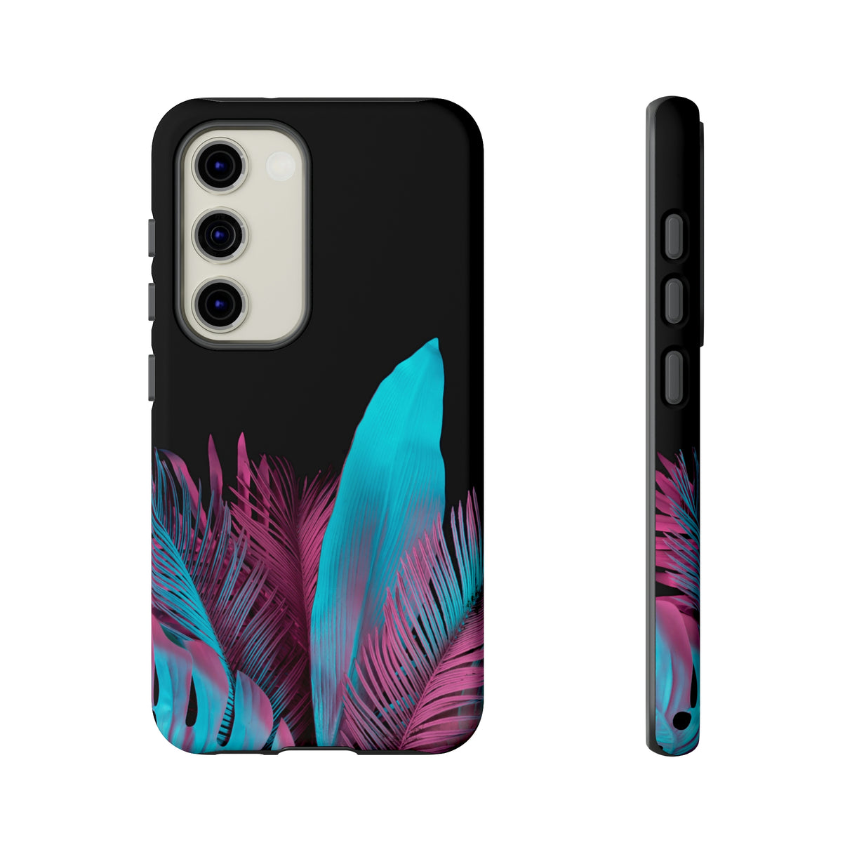 Neon Tropical Android Case (Protective) Samsung Galaxy S23 Matte Phone Case