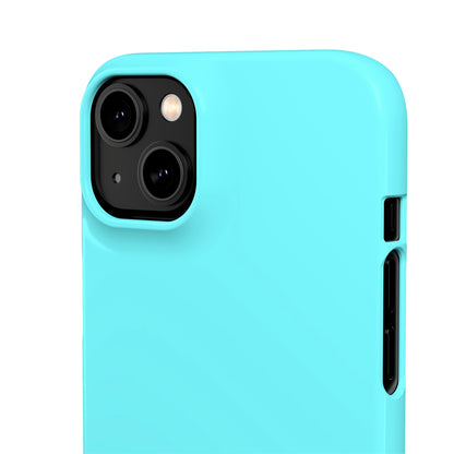 Electric Blue iPhone Case (Slim) Phone Case