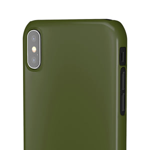 Army Green iPhone Case (Slim) Phone Case