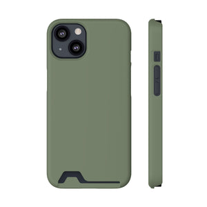 Camouflage Green iPhone Case (Card) iPhone 13 Matte With gift packaging Phone Case