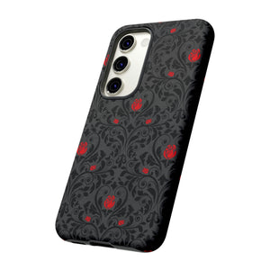 Angerunge Gothic Flower Samsung Case (Protective) Phone Case