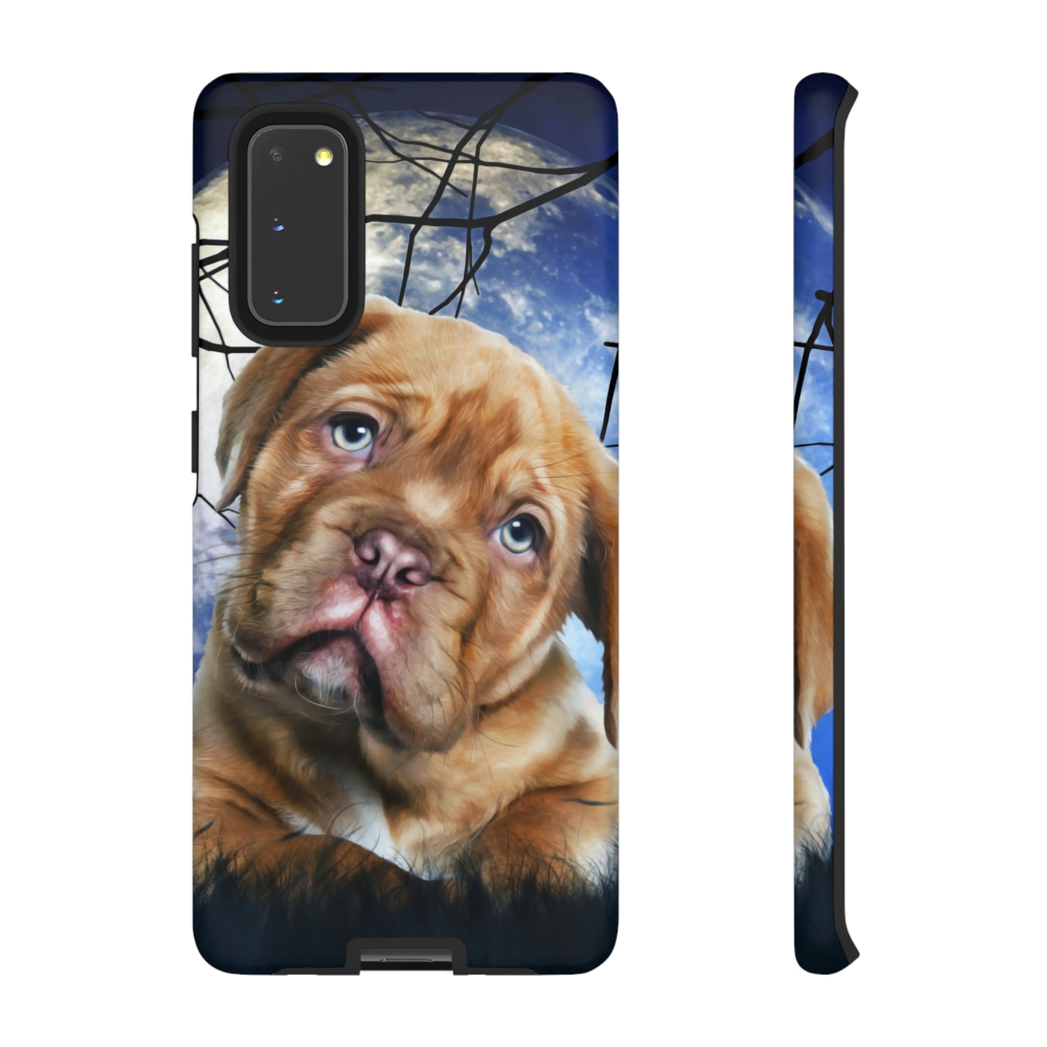 Dog Oil Painting Android Case (Protective) Samsung Galaxy S20 Matte Phone Case