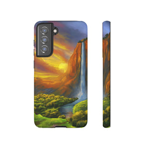 Fantasy Waterfall Android Case (Protective) Samsung Galaxy S21 FE Matte Phone Case