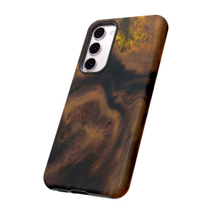 Brown Earth Ink Art Android Case (Protective) Phone Case