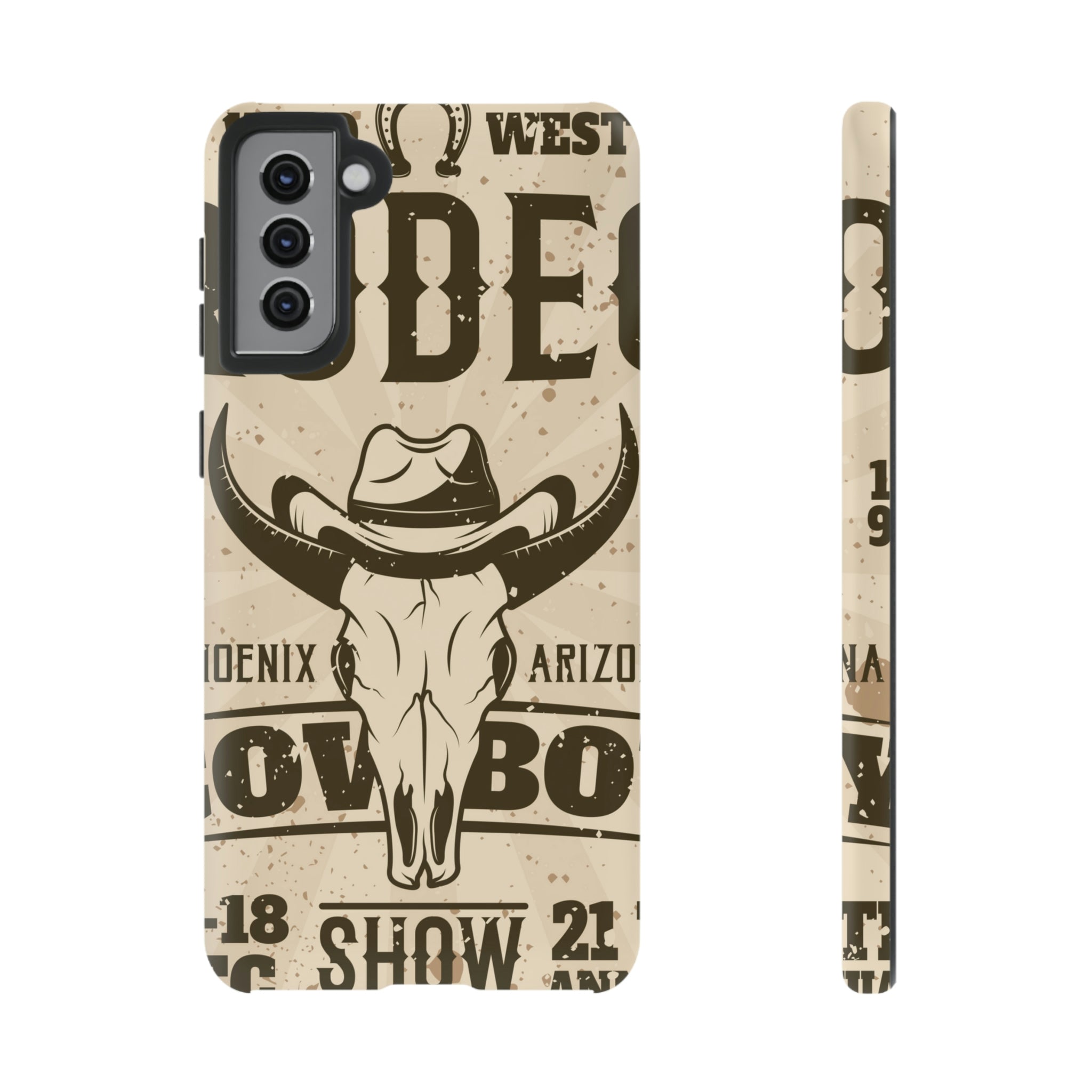 Rodeo Poster Android Case (Protective) Samsung Galaxy S21 Plus Matte Phone Case