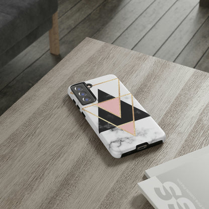 Marble Triangles Android Case (Protective) Phone Case