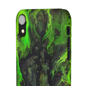 Toxic Ink Art iPhone Case (Slim) Phone Case