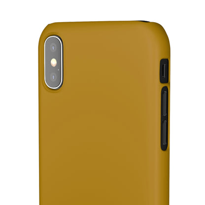 Dark Goldenrod iPhone Case (Slim) Phone Case