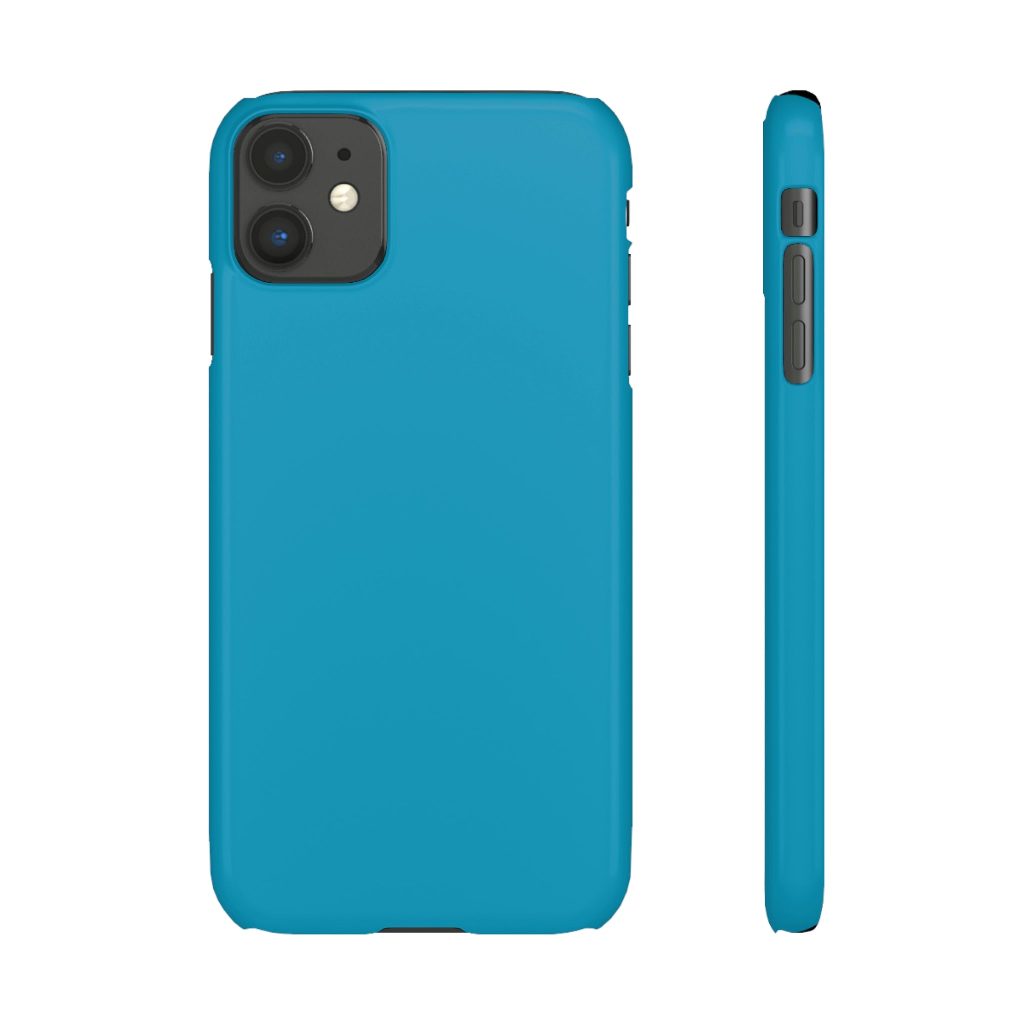 Blue Green iPhone Case (Slim) iPhone 11 Glossy Phone Case