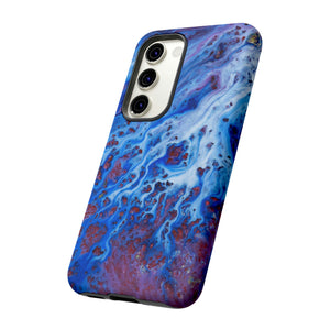 Ice Blue River Ink Art Android Case (Protective) Phone Case