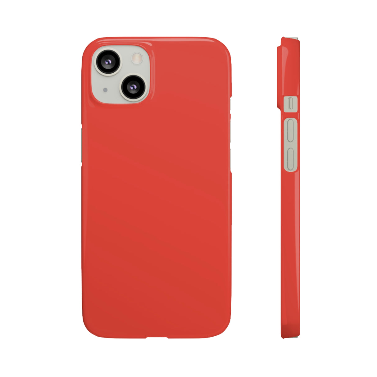 Cinnabar Red iPhone Case (Slim) iPhone 13 Glossy Phone Case